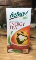 Чай черный Acteav life Energy в пакетиках, 25 пак
