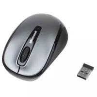 Беспроводная компактная мышь Microsoft Wireless Mobile Mouse 3500 USB, Lochness Grey