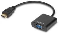 Мультимедиа professional конвертер-переходник HDMI > VGA +audio + micro USB для доп. питания