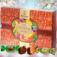 Набор конфет "Ассорти Фрукты шоколадные" в коробке подарочной, сладкий подарок, 500 гр
