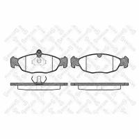 Колодки дисковые передние, 404000SX STELLOX 404000-SX