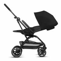 Коляска прогулочная Cybex EezySTw+2BLK Leather B Moon Black - Black