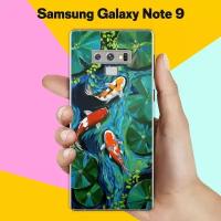 Силиконовый чехол на Samsung Galaxy Note 9 Карпы / для Самсунг Галакси Ноут 9