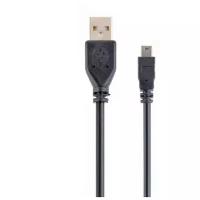 Кабель Gembird USB - miniUSB (CCP-USB2-AM5P-6), 1.8 м, черный