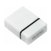 Накопитель USB 2.0 8Гб QUMO Nano, белый