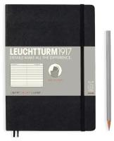 Записная книжка Leuchtturm А5 (в линейку), черная