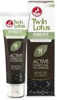 Twin Lotus Active Charcoal зубная паста "С Углем", 50 г