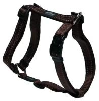 Rogz Шлейка серия Utility, размер S (23-37см), ширина 1,1 см, шоколадный (H-HARNESS) SJ14J | H-HARNESS, 0,03 кг