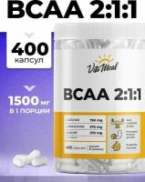 БЦАА VitaMeal BCAA 2:1:1 в капсулах, 400 капсул