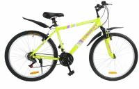 Велосипед Torrent City Cruiser 26" рама 18" зеленый/фиолетовый
