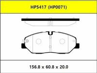 Колодки тормозные дисковые передние Хендай, КИА HP5417