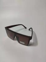 солнцезащитные очки винтажного коричневого цвета