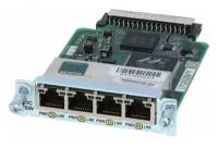 4-Port Ethernet Switch HWIC with Power Over Ethern