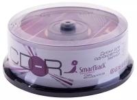 Диск CD-R 700Mb Smart Track 52x Cake Box (25шт)