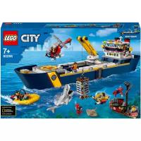 Конструктор LEGO City 60266 Океан: исследовательское судно, 745 дет