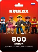 Пополнение счета Roblox на 800 Robux / Код активации Робуксы / Подарочная карта Роблокс / Gift Card (Россия)