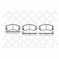 Колодки дисковые п. Subaru Legacy 1.8-2.2 89-94/Impreza 1.6-2.0 92-00, 202012SX STELLOX 202012-SX