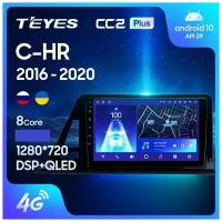 Магнитола TEYES TOYOTA CH-R CC2plus 6/128ГБ