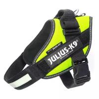 Шлейка для собак Julius-K9 IDC Powerharness 1 зеленый неон 23 - 30 кг 63 – 85 см (1 шт)