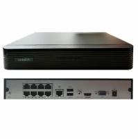 Видеорегистратор UNIVIEW NVR-108E2-P8 "IP 8-ми канальный 4K, 8*PoE, поддержка видеоформатов Ultra 265/H.265/H.264, HDMI, VGA, 2*USB, ONVIF, SDK, iOS