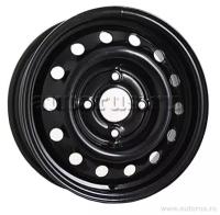 Диск штампованный r16 6.5j 5x114.3/60.1 et45 magnetto black 16012 am