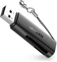 Карт-ридер Ugreen CM264 USB 3.0 Multifunction Card Reader Black 60722