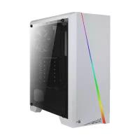 Корпус ATX AeroCool Cylon White (USB3.0,Audio,RGB Led,WN,белый)