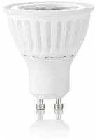 Лампа светодиодная Ideal Lux Lampadina GU10 MR16 Рефлекторная D50 8Вт 760Лм 3000К CRI90 GU10 230В Белый Не диммируемая 189062