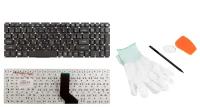 Keyboard / Клавиатура для Acer Aspire E5-722, E5-772, V3-574G, E5-573T, E5-573, E5-573G (ZeepDeep Haptic) [NK. I1517.00K] Black, No frame, гор. Enter