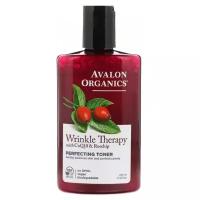 Avalon Organics Тоник против морщин с коэнзимом Q10 и шиповником Wrinkle Therapy