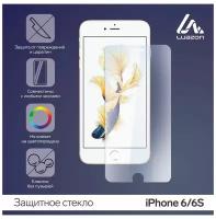 Защитное стекло Luazon Home 2,5D для iPhone 6, 6S, полный клей