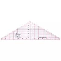 Hemline Линейка для пэчворка Sew Easy NL4175 треугольник 120°, 14.5 x 4.5 дюймов