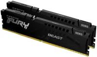 Оперативная память Kingston FURY Beast (16 ГБ x 2 шт.) DDR5 6000 МГц DIMM CL40 KF560C40BBK2-32