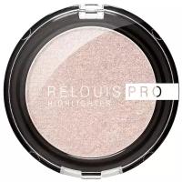 Хайлайтер для лица `RELOUIS` `RELOUIS PRO` HIGHLIGHTER компактный тон 01