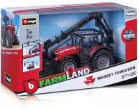 Трактор коллекционный Bburago Massey Ferguson 8740S (18-31680)