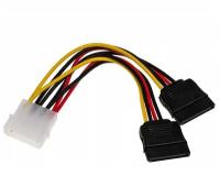 Кабель-переходник питания (адаптер) BaseTech (BT-MOLEX-2SATA)