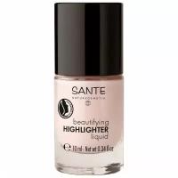 Sante Naturkosmetik Хайлайтер жидкий Beautifying Highlighter Liquid