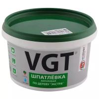 Шпатлевка акриловая по дереву VGT Экстра (1кг) белый