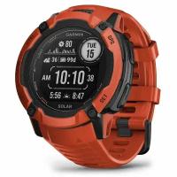 Смарт-часы Garmin INSTINCT 2X Solar красный, 010-02805-01