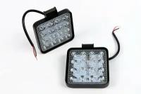 Светодиодные LED балки "MINI" (вспышки ФСО) со стробоскопом, 16 диодов, 48w (2шт)