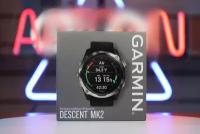 Garmin Descent Mk2 Stainless Steel with Black Band
