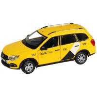 Машинка Автопанорама Lada Granta Cross Такси 1:24, 19 см