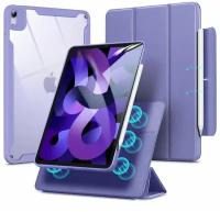 Чехол книжка ESR Rebound Hybrid Case 360 для iPad Air 4 (2020) / Air 5 (2022) - Lavender, сиреневый