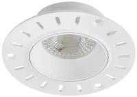 Denkirs (Денкирс) DK3055-WH Встраиваемый светильник, IP 20, 10 Вт, GU5.3, LED, белый, пластик