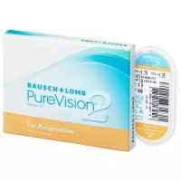 Контактные линзы Bausch & Lomb PureVision 2 HD for Astigmatism, 3 шт., R 8,9, D -3, CYL: -1,75, AХ: 20