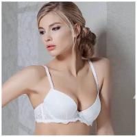 Бюстгальтер Dimanche lingerie, размер 5D, белый, экрю