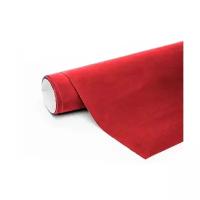 Алькантара самоклеющаяся декоративная интерьерная - 100*146 см, цвет: красный