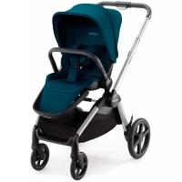 Коляска 2 в 1 Recaro Celona, шасси Silver, расцветка Select Teal Green