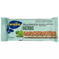Хлебцы ржаные Wasa Sandwich Cheese & Herbs, 30 г