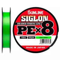 Шнур Sunline SIGLON PE X4 150м Light Green # 0.3